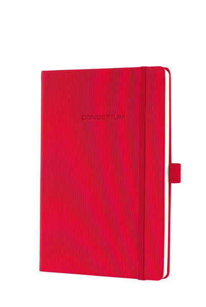 Sigel SI-CO655 Notitieboek Conceptum Pure Hardcover A5 Rood Gelinieerd