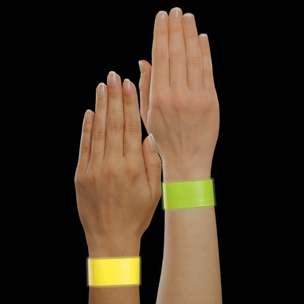 Sigel SI-EB219 Evenementenbandjes Super Soft, 255x25mm 120 Stuks Fluoriscerend