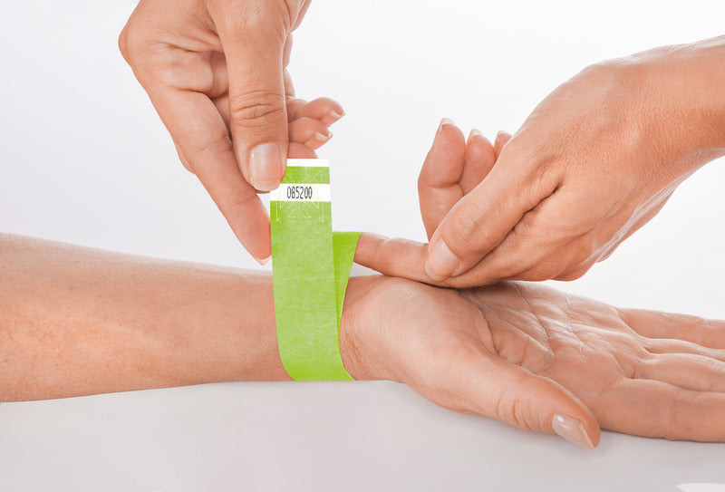 Sigel SI-EB219 Evenementenbandjes Super Soft, 255x25mm 120 Stuks Fluoriscerend