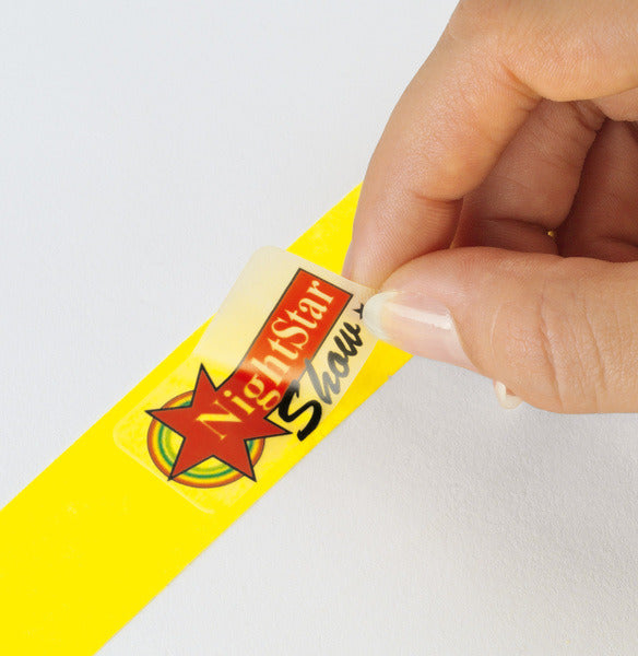 Sigel SI-EB219 Evenementenbandjes Super Soft, 255x25mm 120 Stuks Fluoriscerend