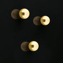 Sigel SI-GL719 Magneet Voor Glasbord Kogel 12,7mm Strong Goud 3 St.