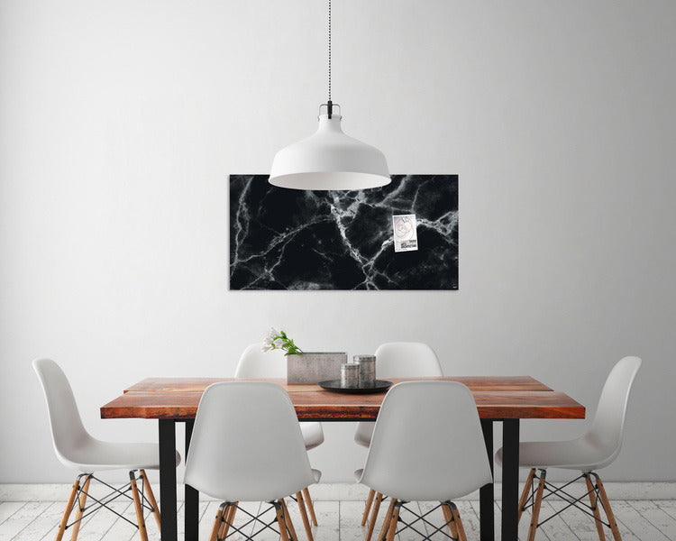 Sigel SI-GL322 Glasmagneetbord Artverum 910x460x15mm Marmer