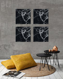 Sigel SI-GL320 Glasmagneetbord Artverum 480x480x15mm Marmer