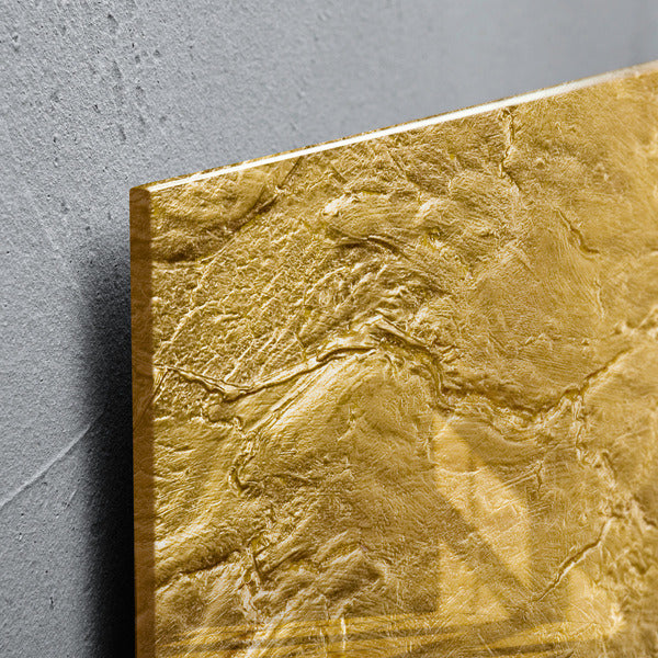 Sigel SI-GL266 Glasmagneetbord Artverum 910x460x15mm Goud Metallic