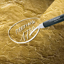 Sigel SI-GL266 Glasmagneetbord Artverum 910x460x15mm Goud Metallic