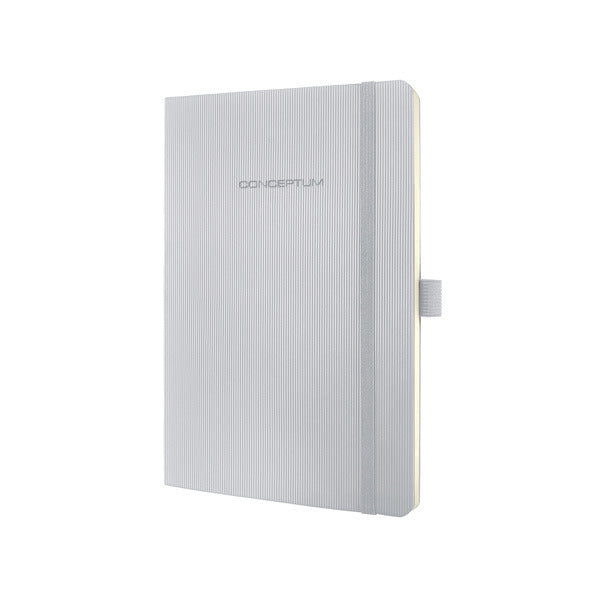 Sigel SI-CO323 Notitieboek Conceptum Pure Softcover A5 Lichtgrijs Gelinieerd