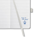 Sigel SI-JN506 Notitieboek Jolie Sense 95x180mm Hardcover Gelinieerd Wit