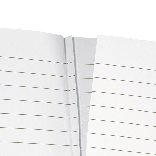 Sigel SI-JN502 Notitieboek Jolie Sense 95x180mm Hardcover Gelinieerd Blauw