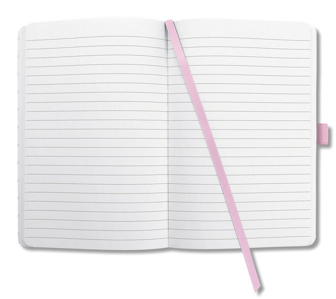 Sigel SI-JN308 Notitieboek Jolie Beauty A6 Hardcover Gelinieerd Lichtroze