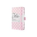 Sigel SI-JN308 Notitieboek Jolie Beauty A6 Hardcover Gelinieerd Lichtroze
