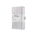 Sigel SI-JN306 Notitieboek Jolie Beauty A6 Hardcover Gelinieerd Wit