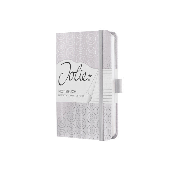 Sigel SI-JN306 Notitieboek Jolie Beauty A6 Hardcover Gelinieerd Wit