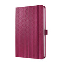 Sigel SI-JN307 Notitieboek Jolie Beauty A5 Hardcover Gelinieerd Rood