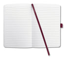 Sigel SI-JN307 Notitieboek Jolie Beauty A5 Hardcover Gelinieerd Rood