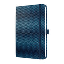 Sigel SI-JN305 Notitieboek Jolie Beauty A5 Hardcover Gelinieerd Blauw
