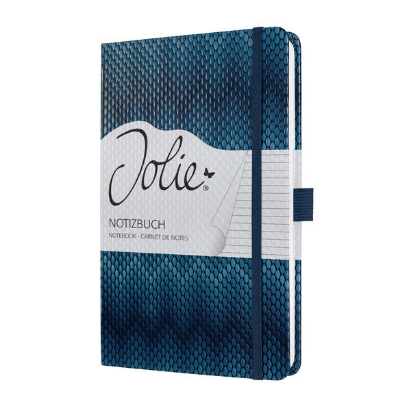Sigel SI-JN305 Notitieboek Jolie Beauty A5 Hardcover Gelinieerd Blauw
