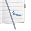 Sigel SI-JN301 Notitieboek Jolie Beauty A5 Hardcover Gelinieerd Blauw