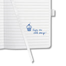 Sigel SI-JN108 Notitieboek Jolie Flair A6 Hardcover Gelinieerd Sneeuwwit