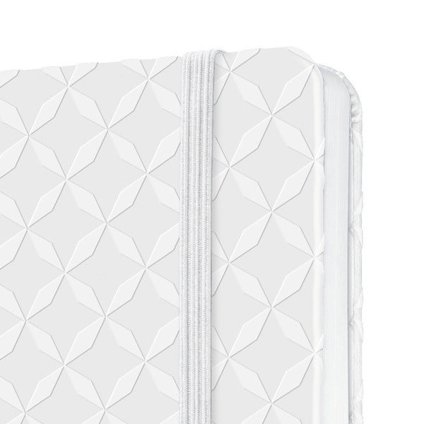 Sigel SI-JN109 Notitieboek Jolie Flair A5 Hardcover Gelinieerd Sneeuwwit