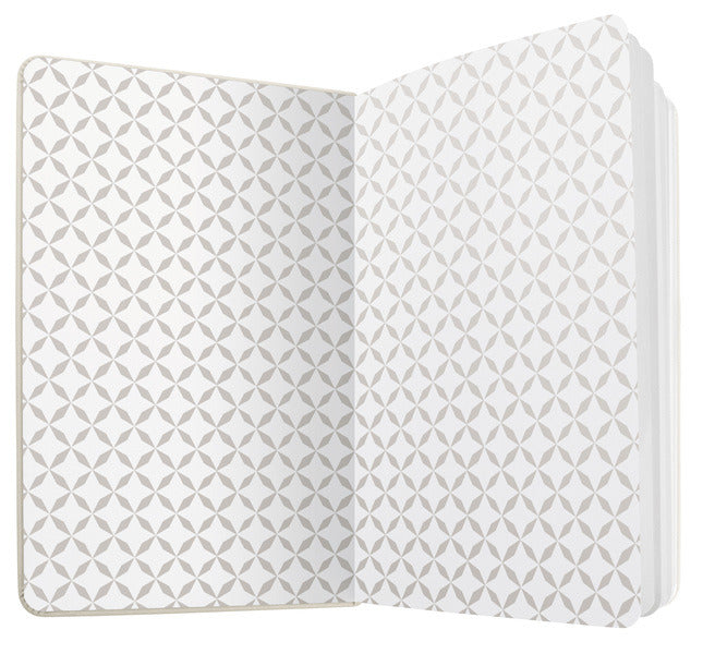 Sigel SI-JN109 Notitieboek Jolie Flair A5 Hardcover Gelinieerd Sneeuwwit