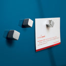 Sigel SI-GL250 Glasmagneetbord Artverum 120x780x15mm Petrolblauw