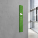 Sigel SI-GL251 Glasmagneetbord Artverum 120x780x15mm Groen