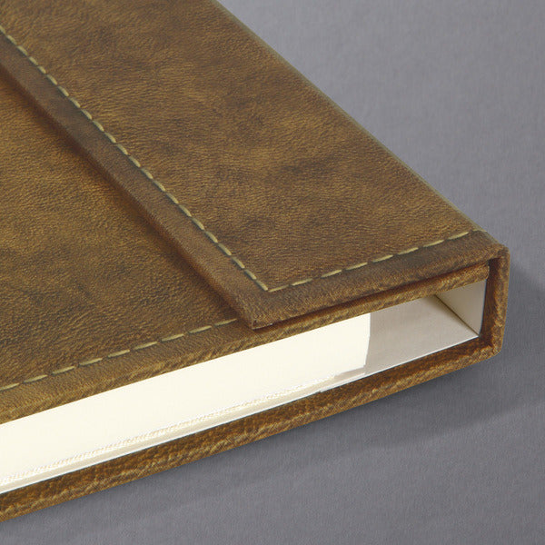 Sigel SI-CO609 Notitieboek Conceptum 194blz Hard Vintage Brown 207x280mm Geruit