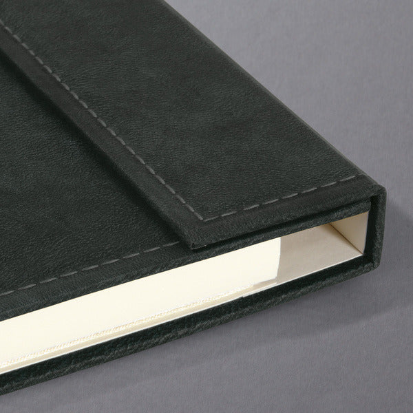 Sigel SI-CO608 Notitieboek Conceptum 194blz Hard Vintage Dark Grey 207x280mm Geruit