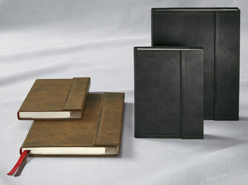 Sigel SI-CO607 Notitieboek Conceptum 194blz Hard Vintage Brown 155x203mm Geruit