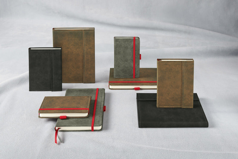 Sigel SI-CO603 Notitieboek Conceptum 194blz Hard Vintage Brown 135x203mm Gelinieerd