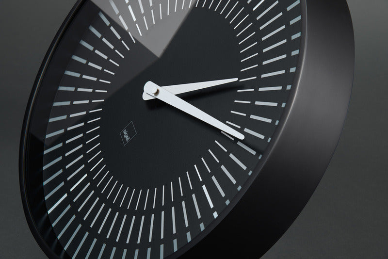 Sigel SI-WU111 Wandklok Artetempus Lox Black Met Quartz Uurwerk