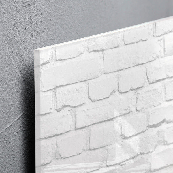 Sigel SI-GL144 Glasmagneetbord Artverum 910x460x15mm White Klinker