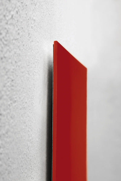 Sigel SI-GL139 Glasmagneetbord Artverum 65x550x15mm Rood