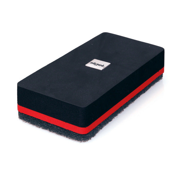 Sigel SI-GL188 Bordwisser Magnetisch Zwart 13x6cm Voor Glas-magneetborden