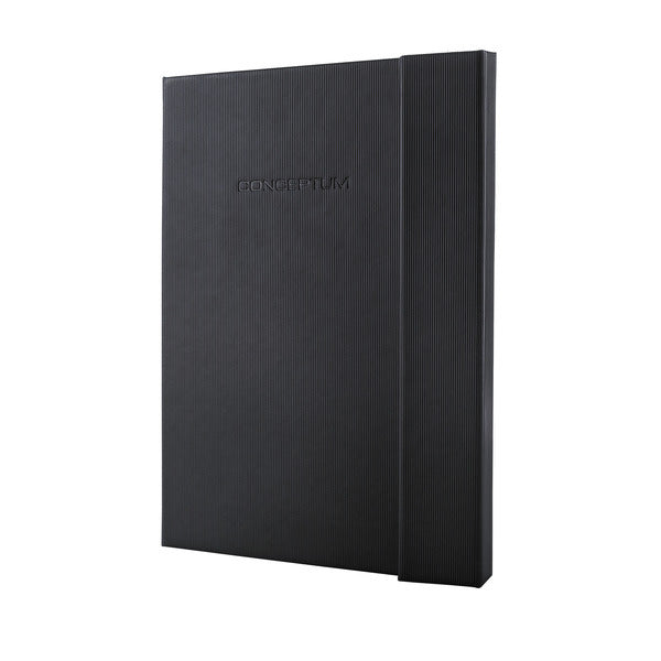 Sigel SI-CO152 Notitieboek Conceptum Pure Hardcover Met Magneetsluiting A4 Zwart