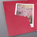 Sigel SI-CO582 Notitieboek Conceptum Look Felt A6 Blanco Softcover Rood