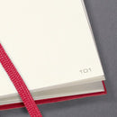 Sigel SI-CO582 Notitieboek Conceptum Look Felt A6 Blanco Softcover Rood
