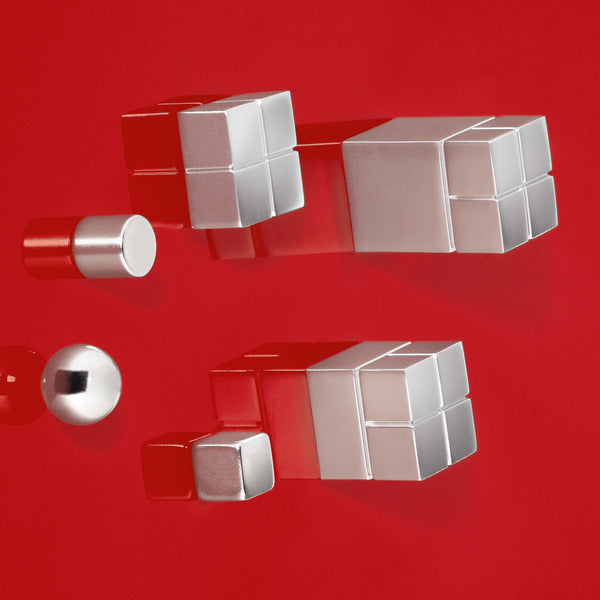 Sigel SI-GL197 Magneet Voor Glasbord 20x20x30mm Zilver, Extra Sterk 1 Stuk