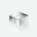 Sigel SI-GL195 Magneet Voor Glasbord 20x20x10mm Zilver Extra Sterk 1 Stuk
