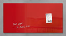 Sigel SI-GL147 Glasmagneetbord Artverum 910x460x15mm Rood