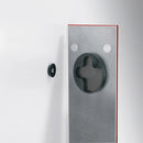 Sigel SI-GL147 Glasmagneetbord Artverum 910x460x15mm Rood