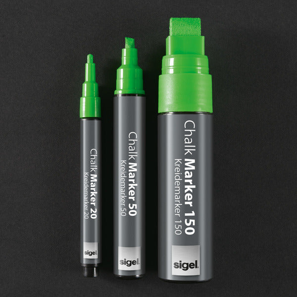 Sigel SI-GL174 Krijtmarker 5-15mm Afwasbaar Groen