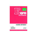 Sigel kasboek ontvangst 100vel 5 stuks