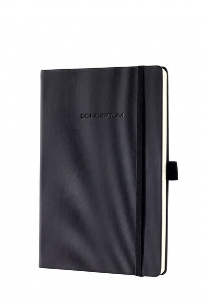 Sigel SI-CO120 Notitieboek Conceptum Pure Hardcover A5 Zwart Blanco