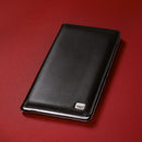 Sigel SI-VZ202 Visitekaartmap Torino Leer Zwart 90x58mm Voor 120 Kaartjes