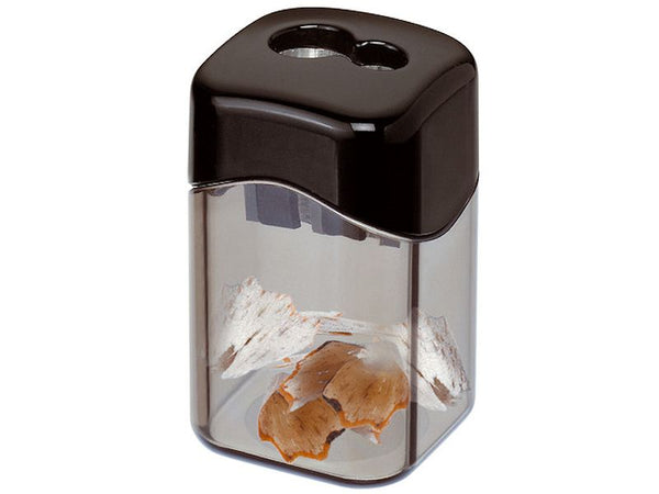 Puntenslijper dubbel ton quatro swing zwart/grijs 10 stuks