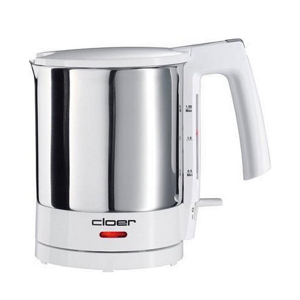 Cloer 4711 Waterkoker 1.5L 1800W RVS/Wit