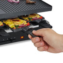 Cloer 6446 8-Persoons Raclette-Grill Zwart