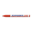 Schneider permanent marker 240 ronde punt rood 10st.