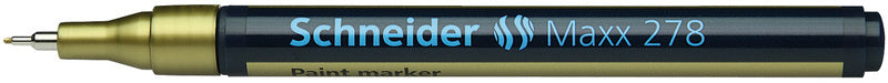 Schneider Lakmarker Maxx 278 0,8mm Goud 10 Stuks